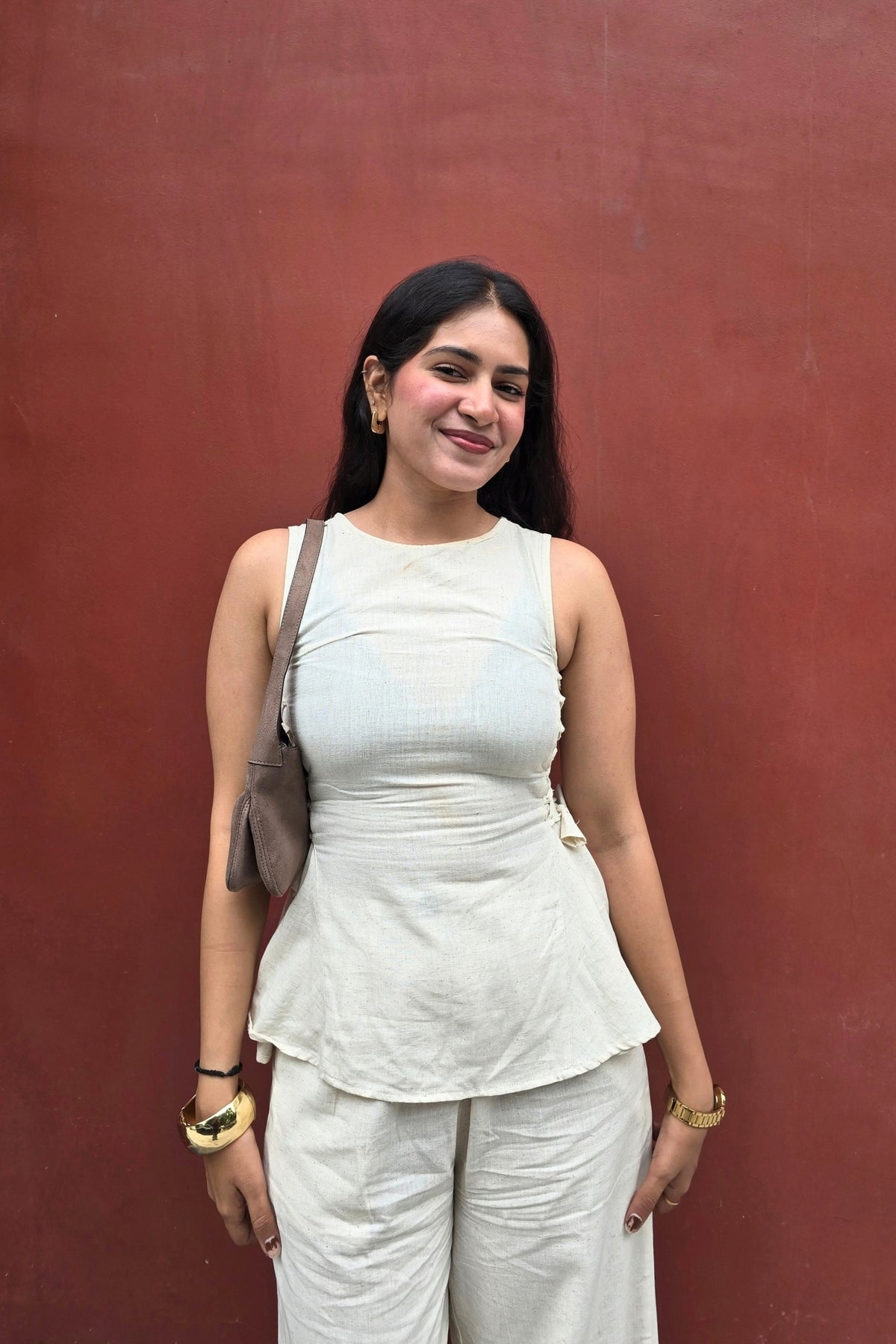 Daisy Natural Cotton Top