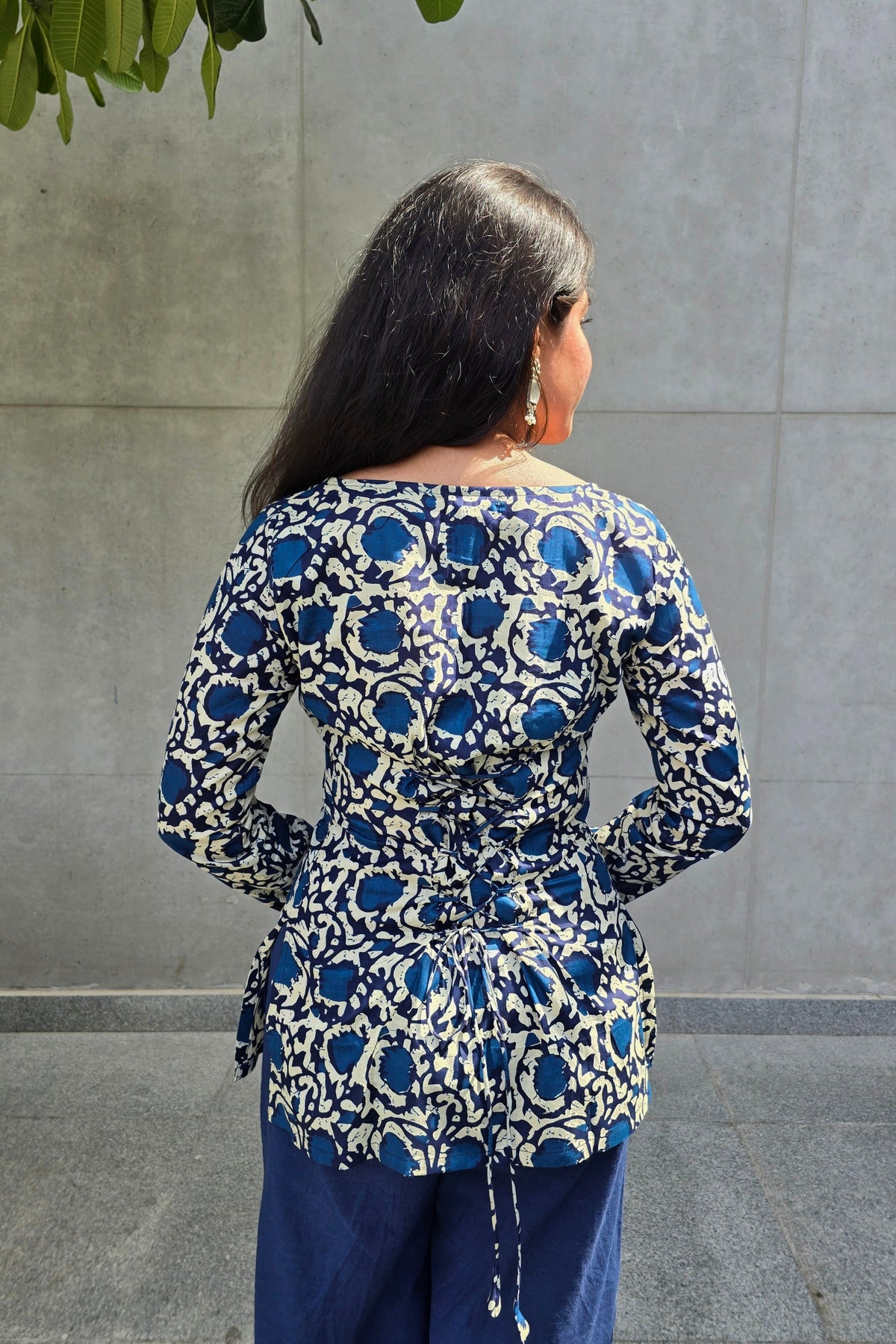 Chitra Square-Neck Kurti