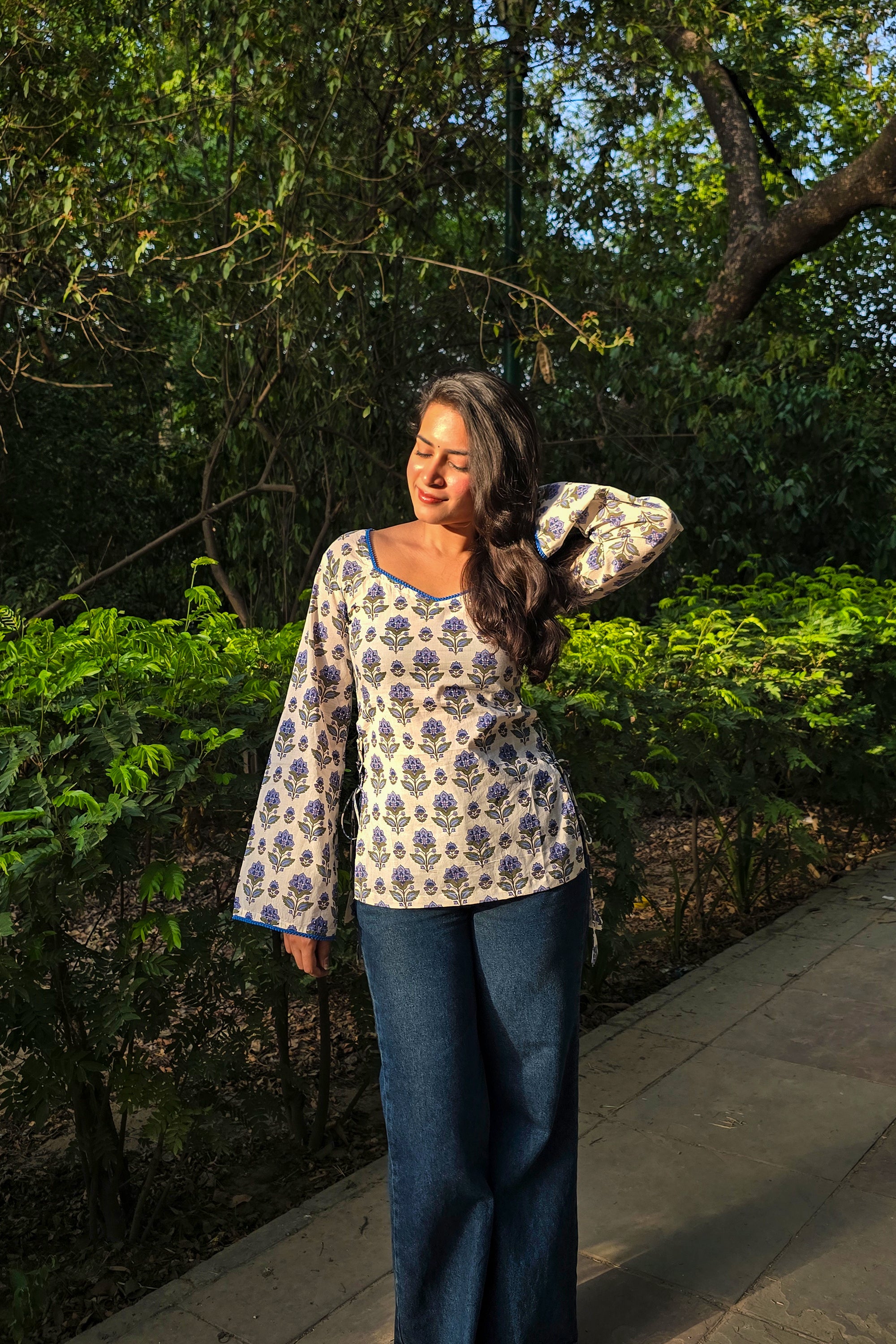 Pari Bell Sleeves Kurti