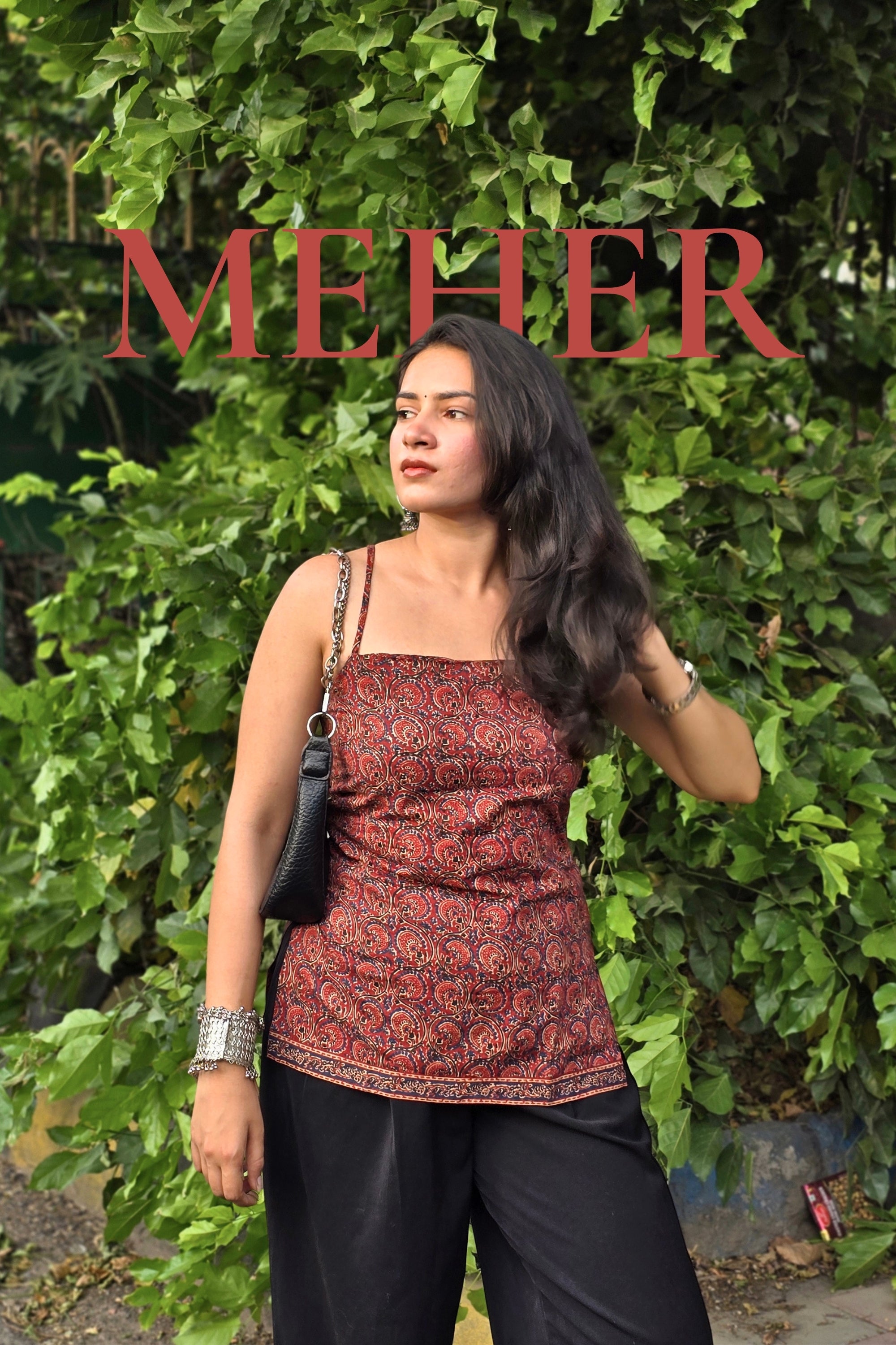 Meher Noodle Strap Kurti