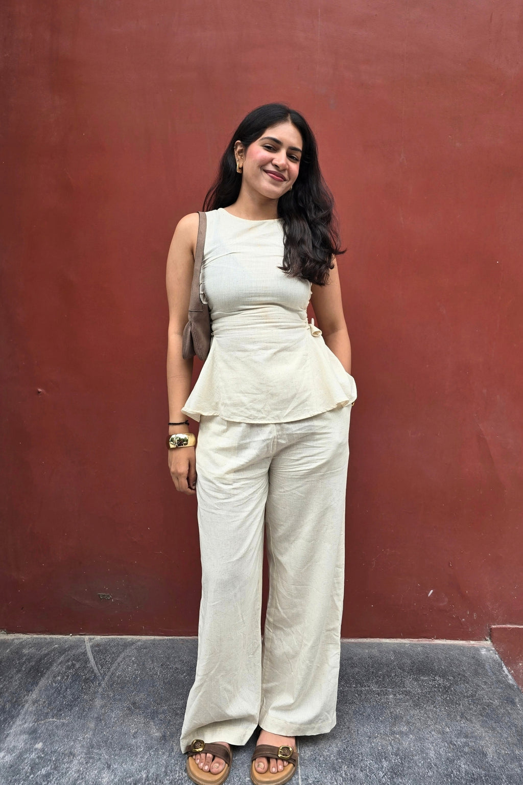 Daisy Natural Cotton Co-ord Set