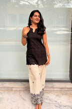 Mira Chikankari Kurti Set