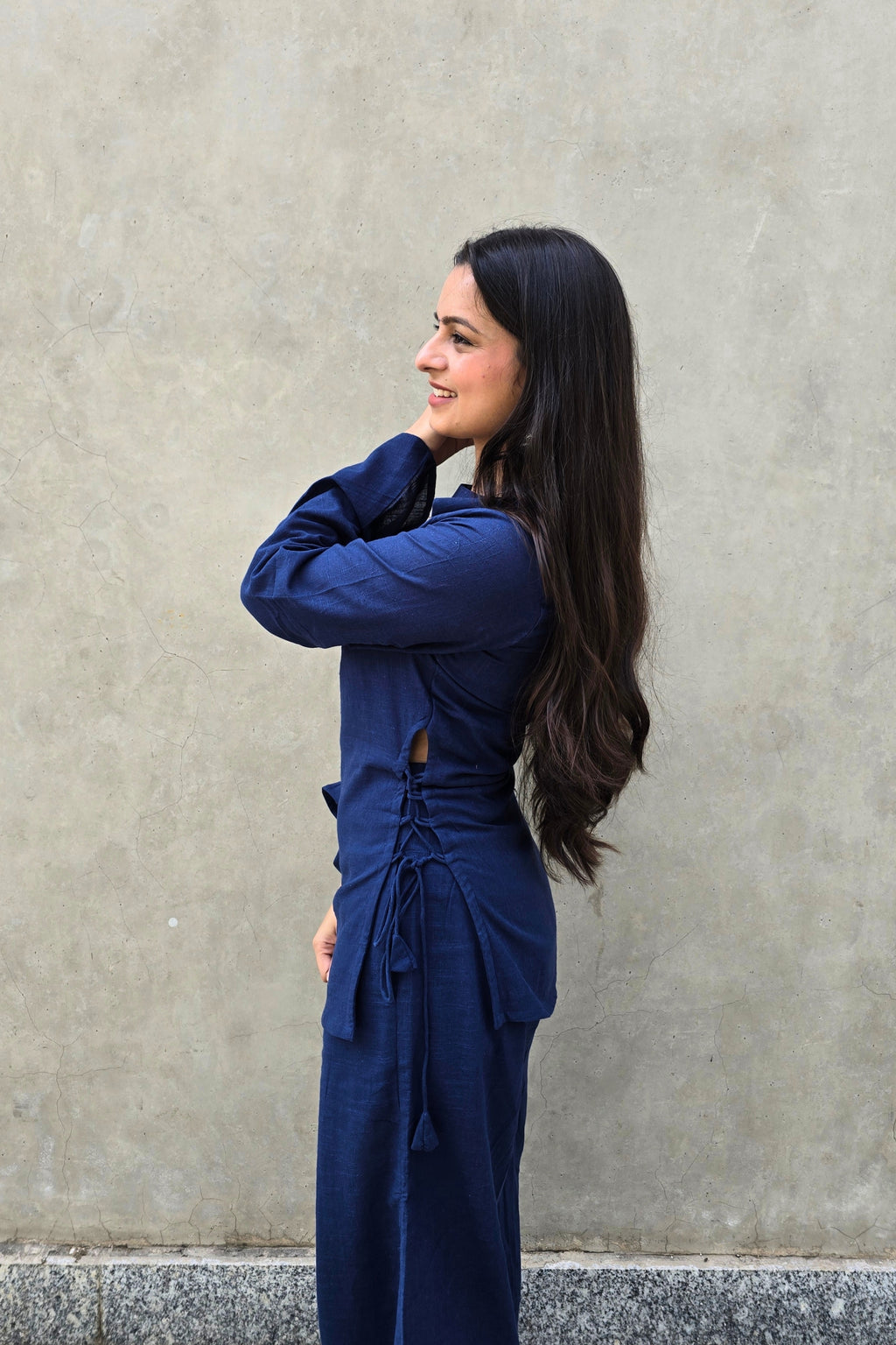 Morni Blue Co-ord Set