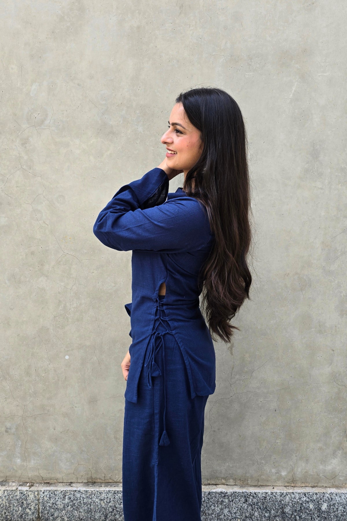 Morni Blue Co-ord Set