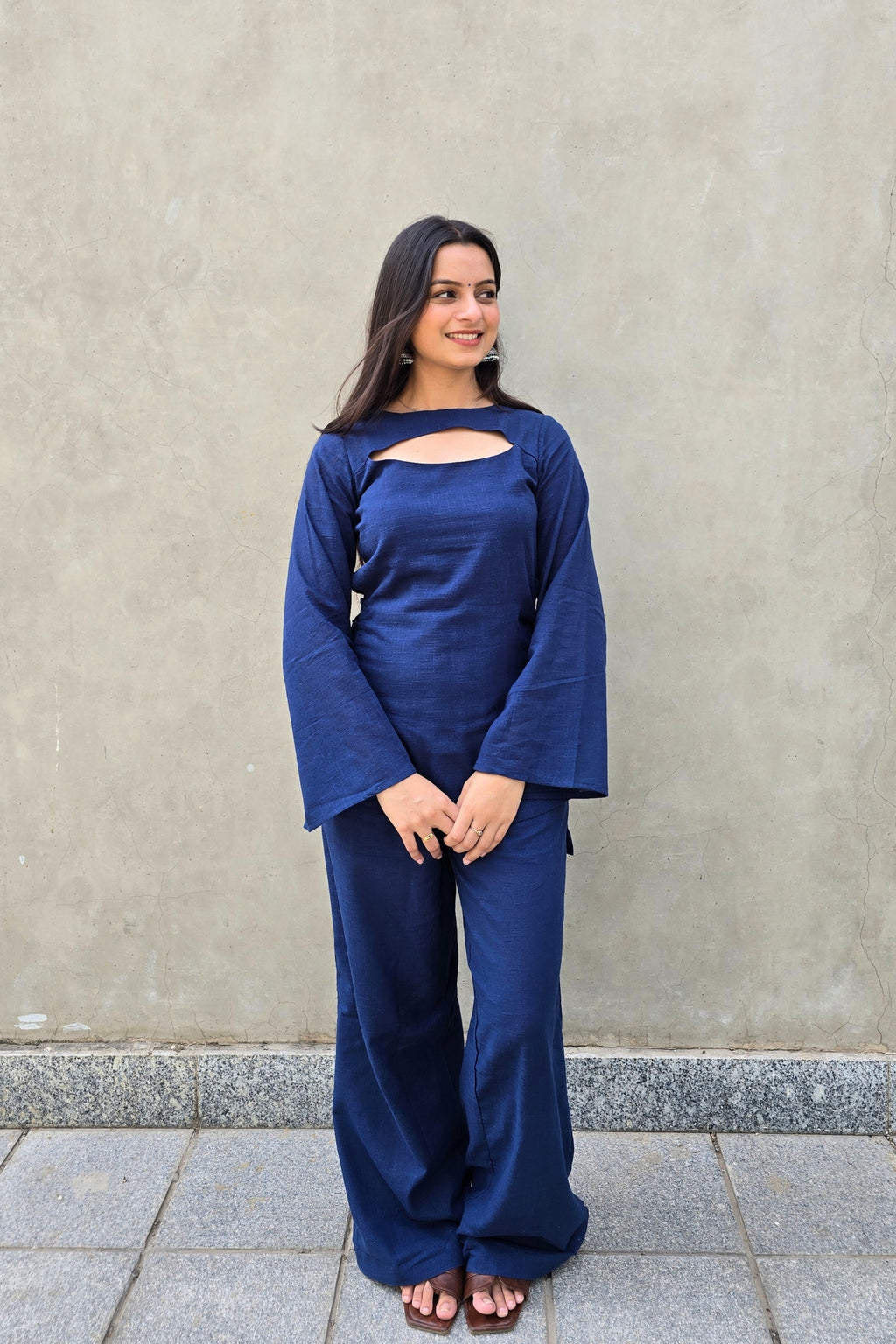 Morni Blue Co-ord Set