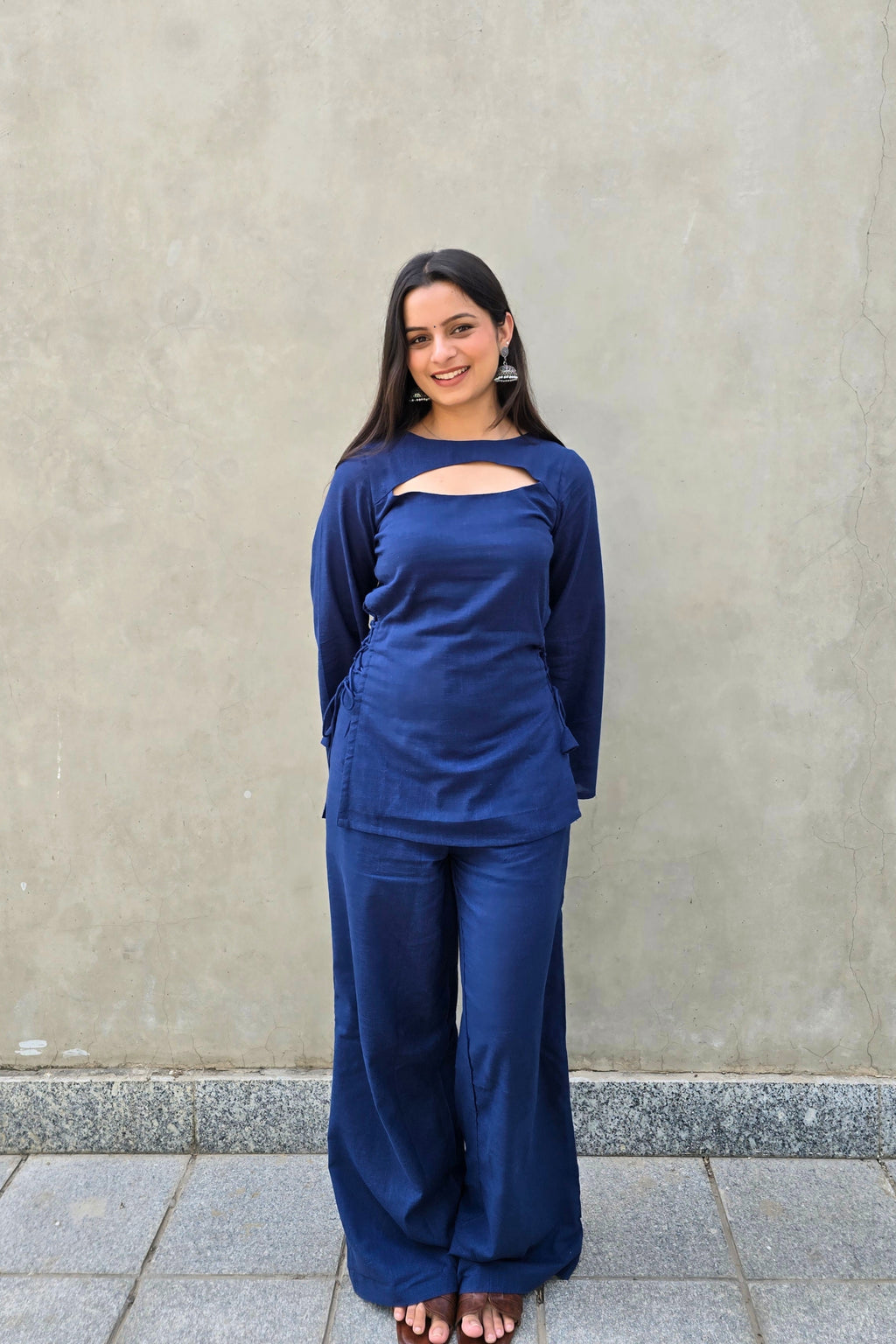 Morni Blue Co-ord Set