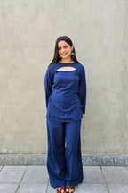 Morni Blue Co-ord Set