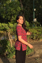 Ira Corset Back Short Kurti