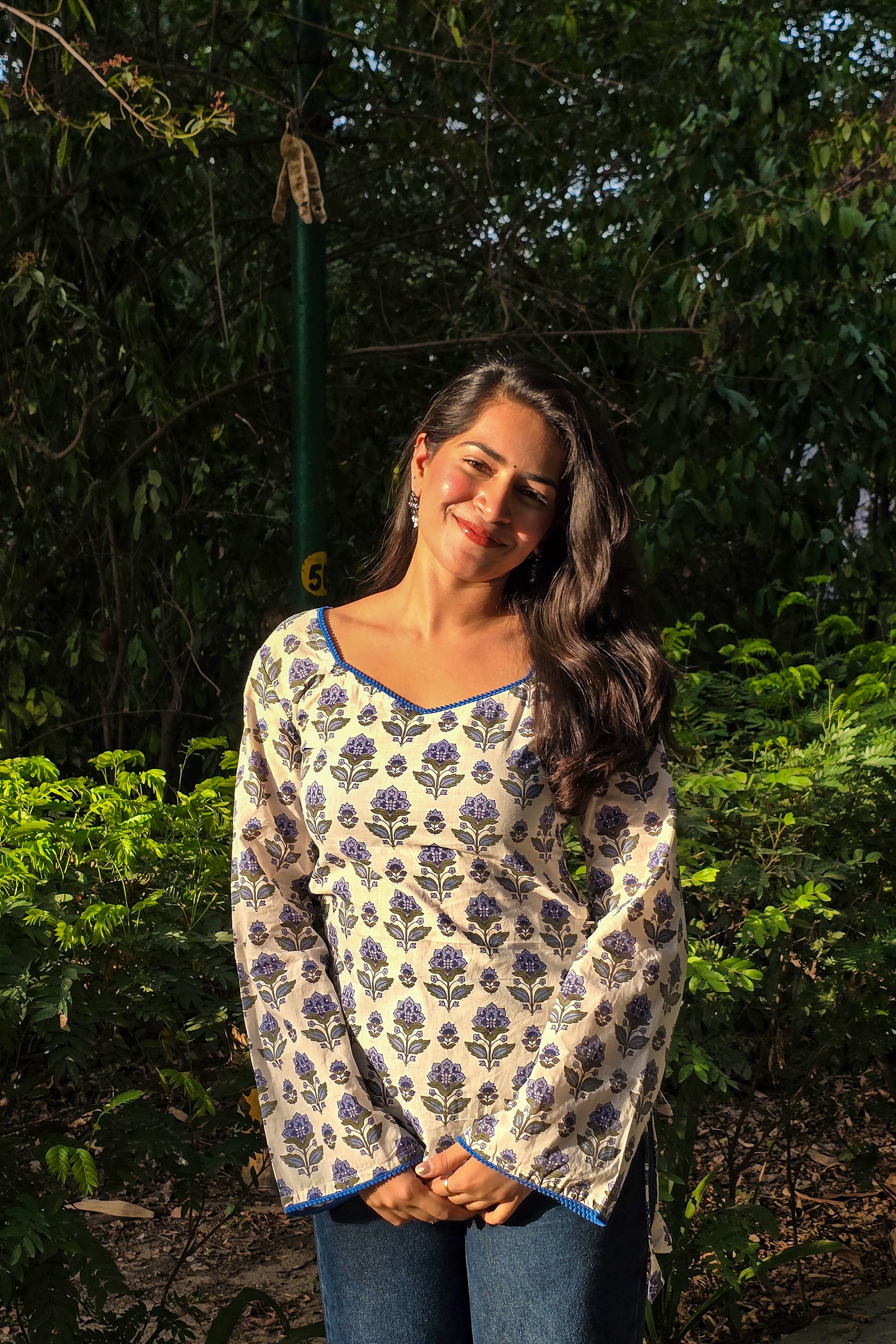 Pari Bell Sleeves Kurti