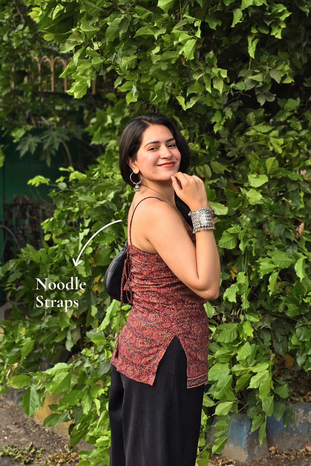 Meher Noodle Strap Kurti