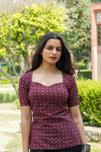 Ira Corset Back Short Kurti