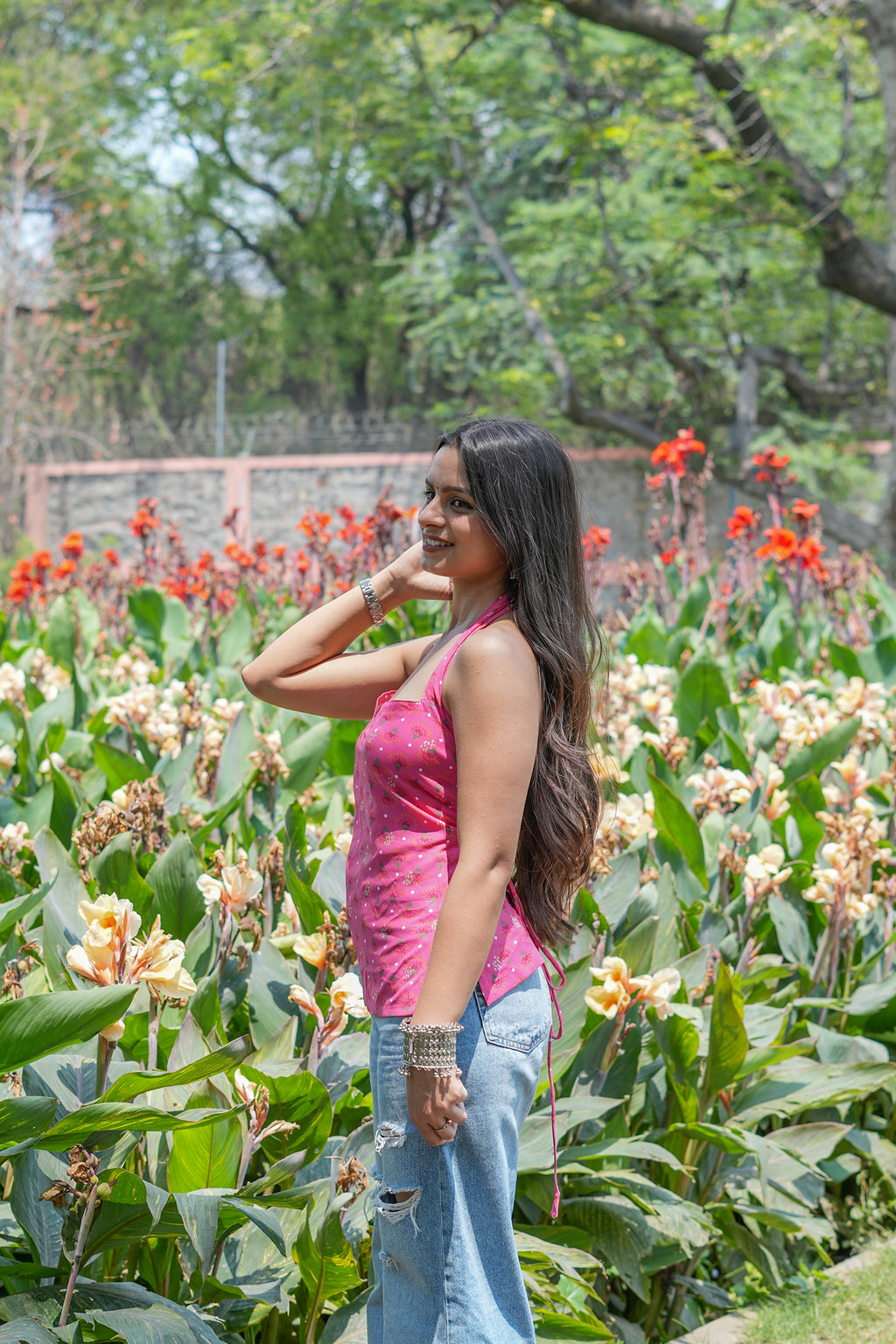 Bhumi Halter Neck Corset Top