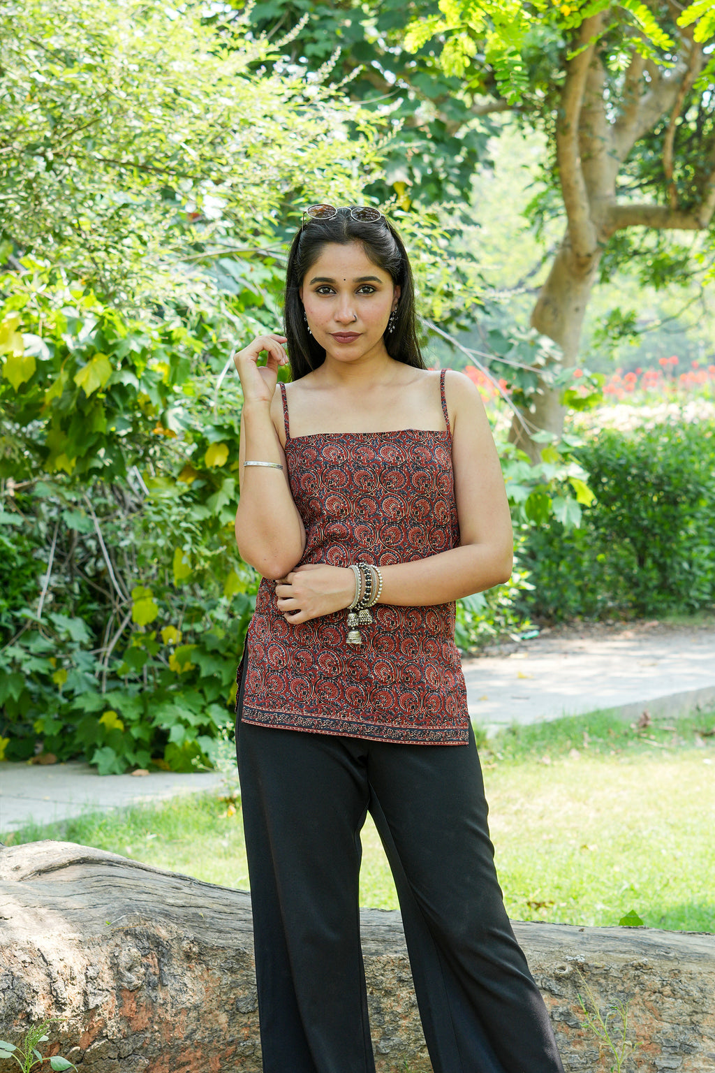 Meher Noodle Strap Kurti