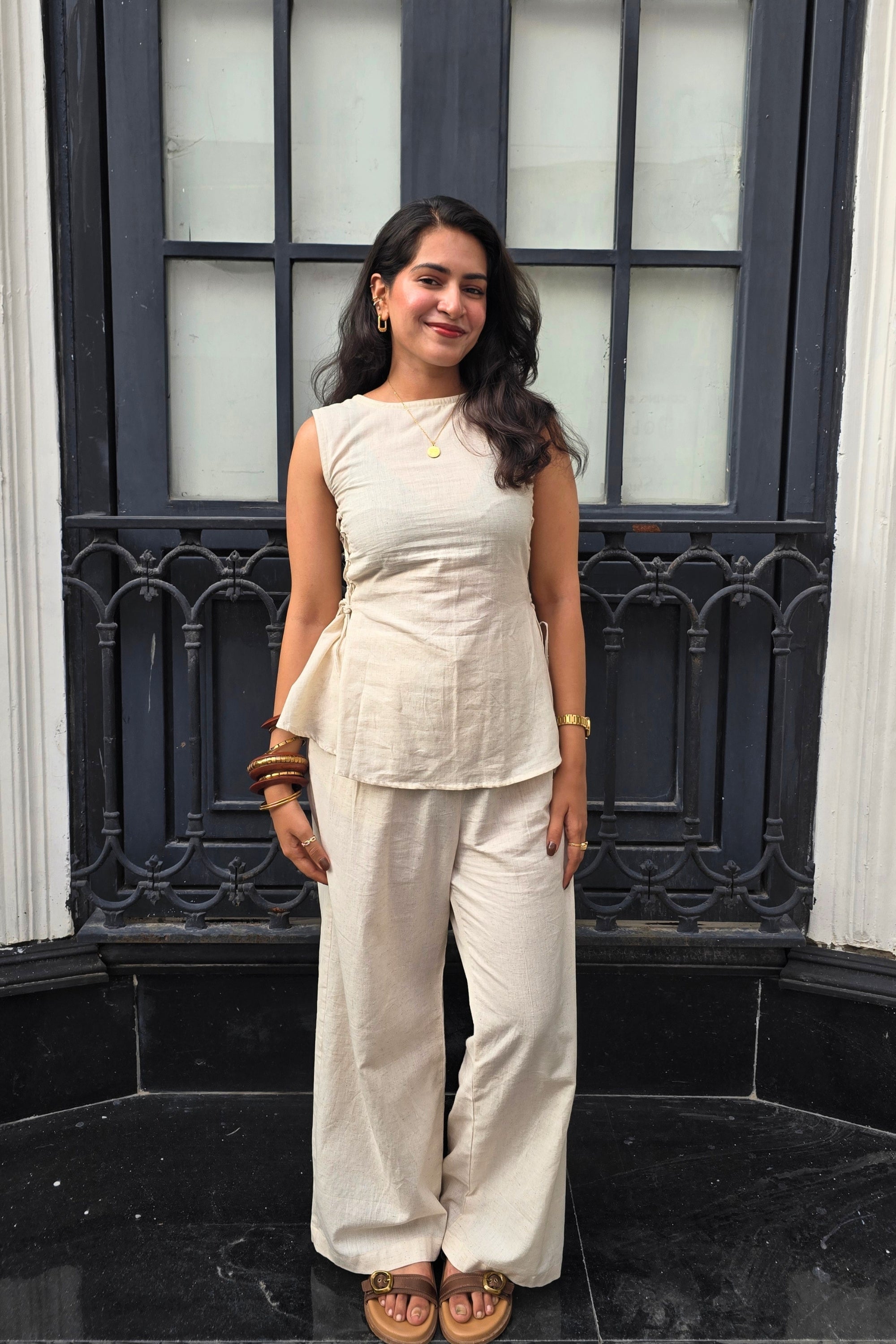 Daisy Natural Cotton Co-ord Set