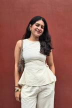Daisy Natural Cotton Top