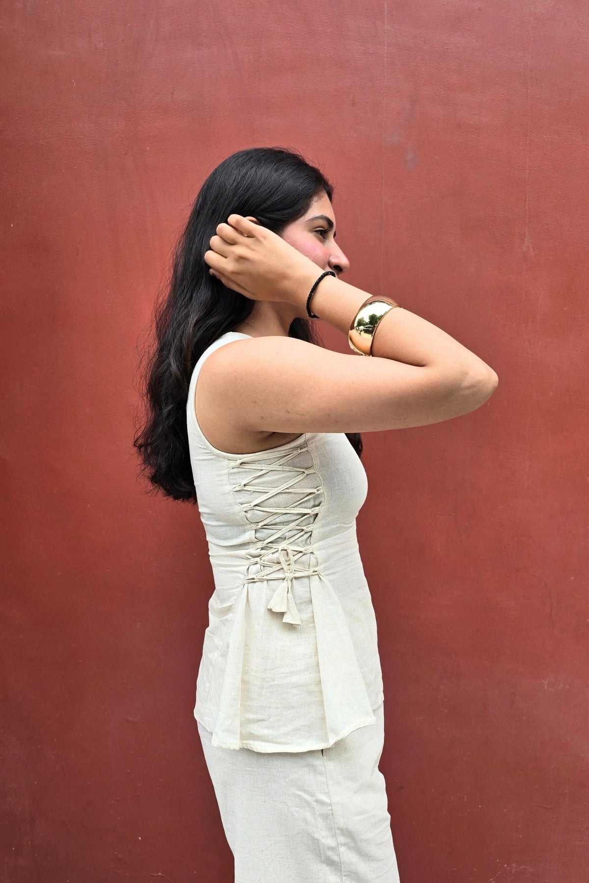 Daisy Natural Cotton Top